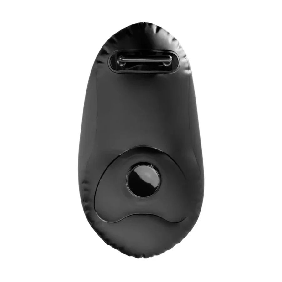 FETISH FANTASY SERIES - BODY DOCK INFLATABLE LOVE SEAT WITH DILDO 69.2 CM BLACK